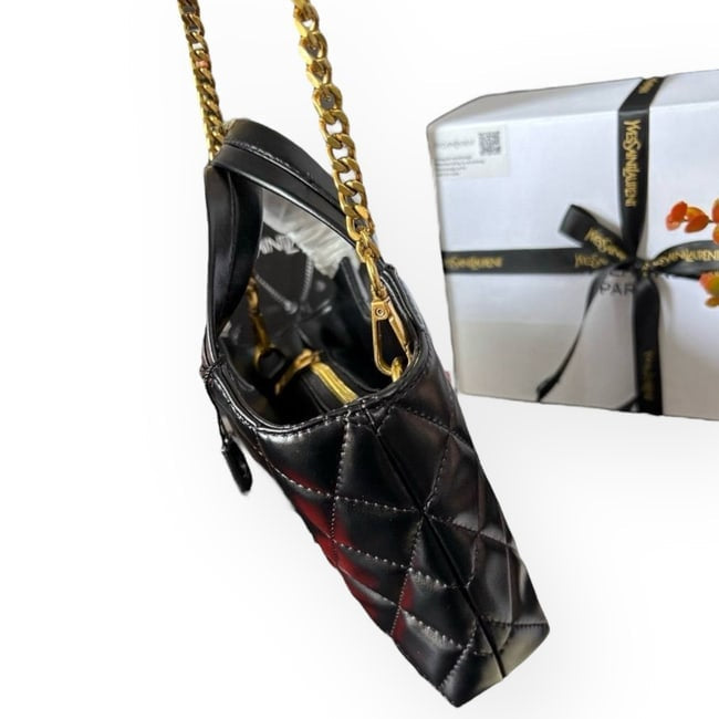VIP/GWP Black Quilted Bag with Box