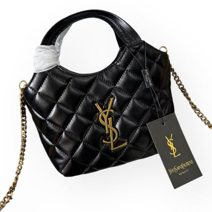 VIP/GWP Black Quilted Bag with Box