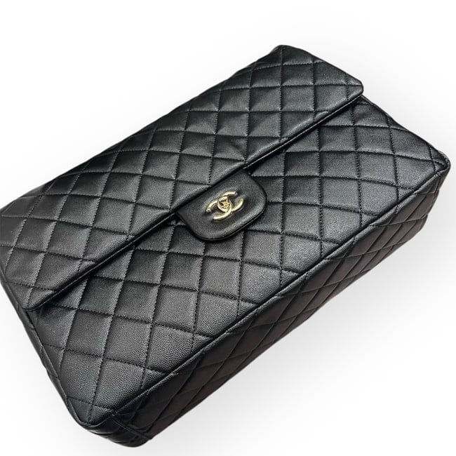 VIP/GWP Black Quilted Bag with Gift Bag