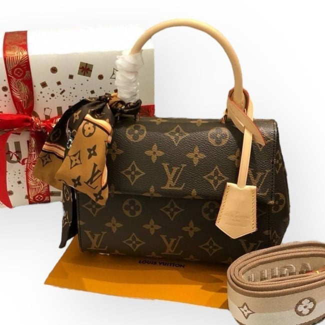 VIP/GWP Gold Monogram Bag with Box