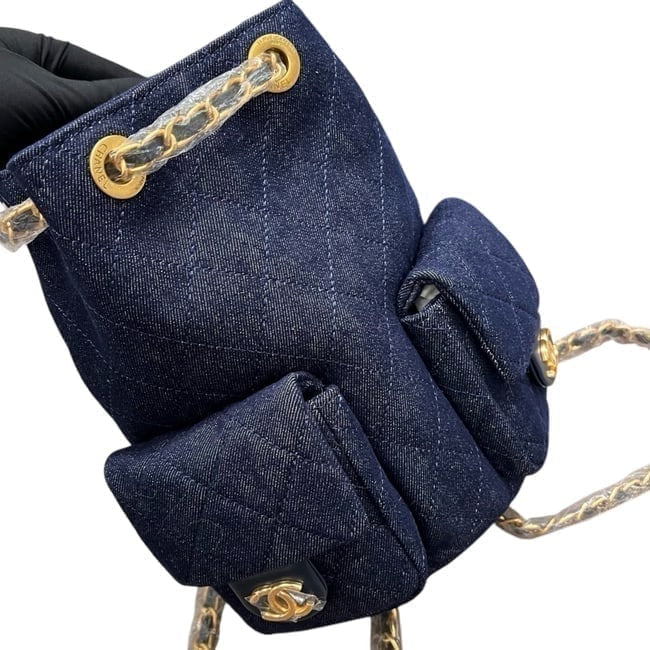 VIP/GWP Denim Quilted BB Bag with Box