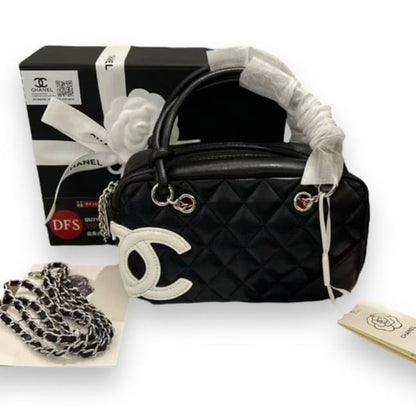 VIP/GWP Quilted Bowler Bag with Box