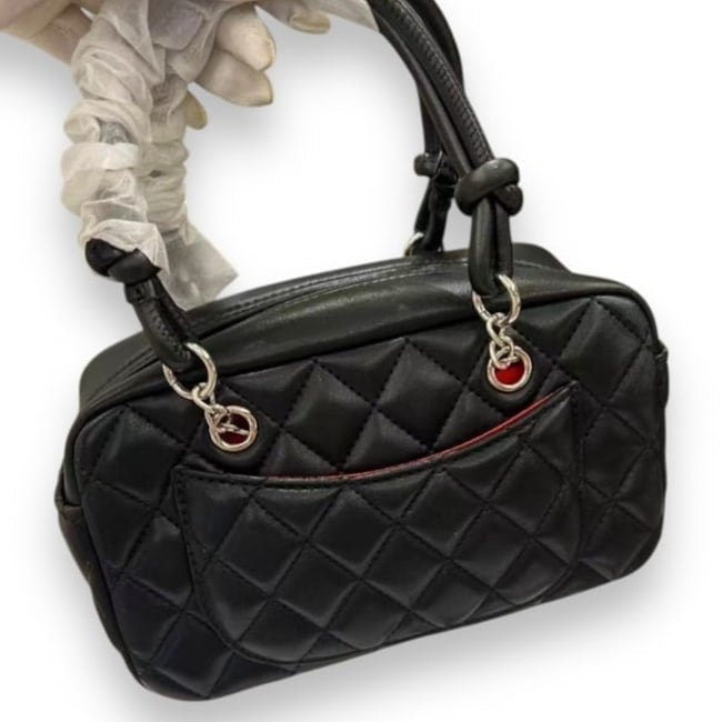 VIP/GWP Quilted Bowler Bag with Box