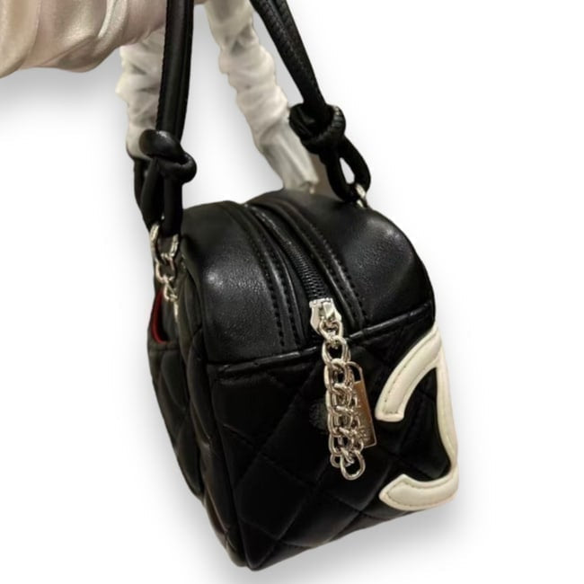 VIP/GWP Quilted Bowler Bag with Box