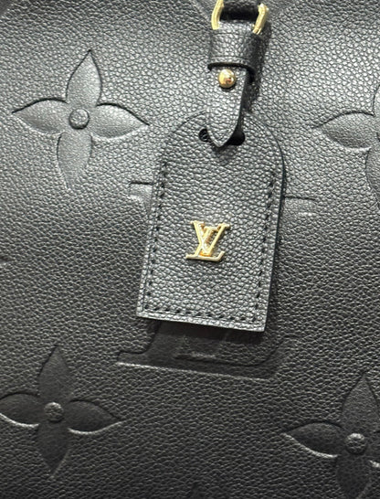 VIP/GWP Black Monogram Bag with Gift Bag