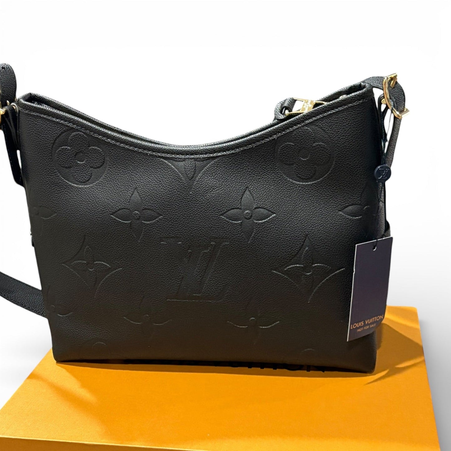 VIP/GWP Black Monogram Bag with Gift Bag