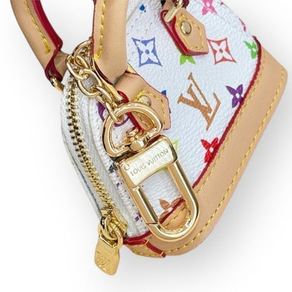 VIP/GWP White Monogram Alma Bag with Box