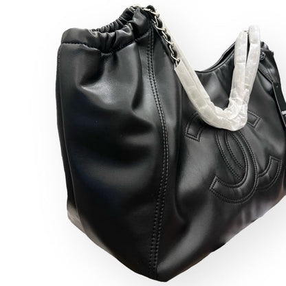 VIP/GWP Black Chain Hobo Bag with Gift Bag