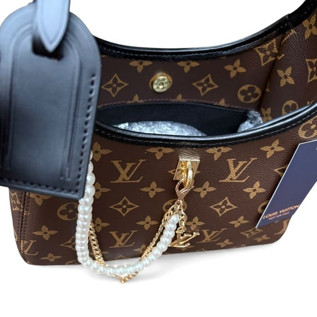 VIP/GWP Brown The Drop Monogram Bag with Gift Bag