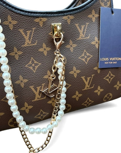 VIP/GWP Brown The Drop Monogram Bag with Gift Bag