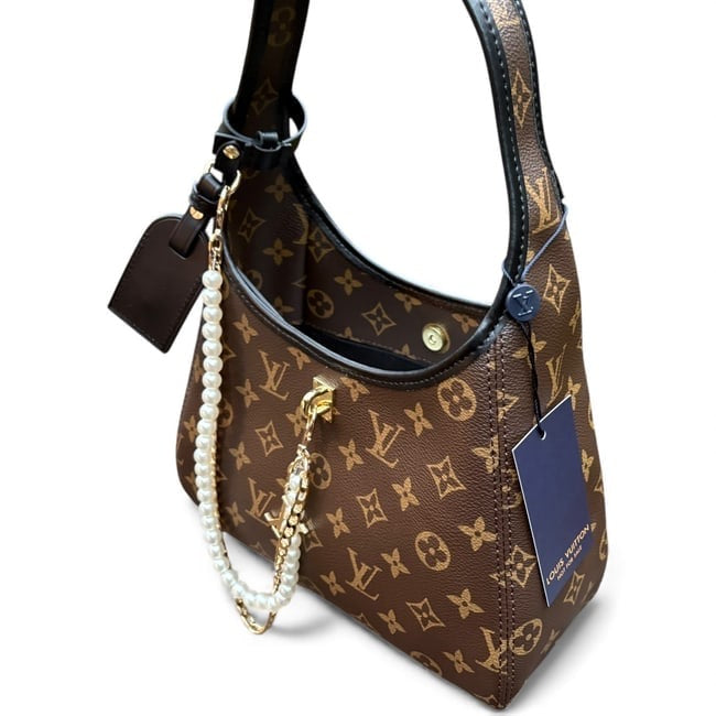 VIP/GWP Brown The Drop Monogram Bag with Gift Bag