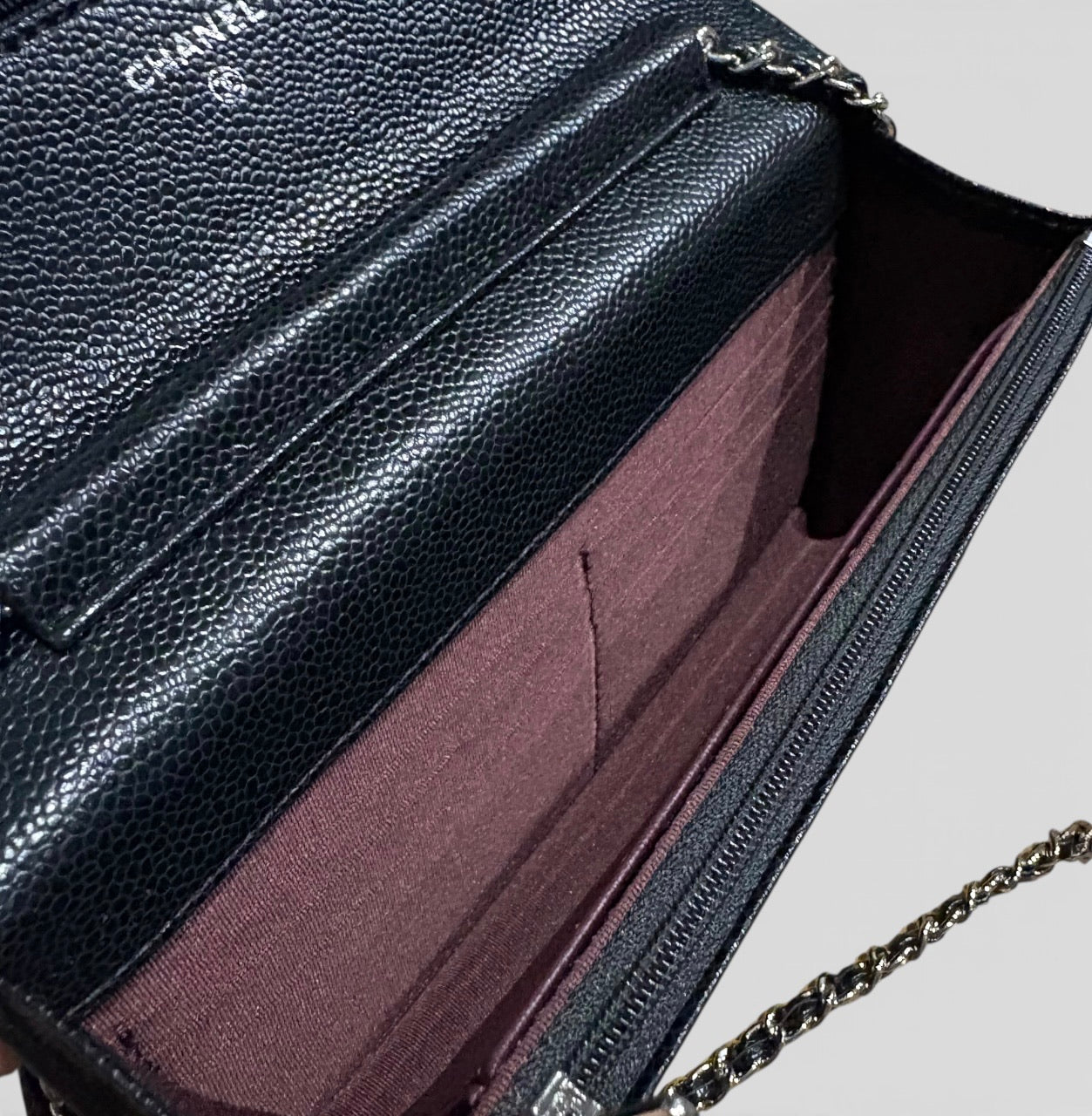VIP/GWP Black Quilted WOC Bag with Box