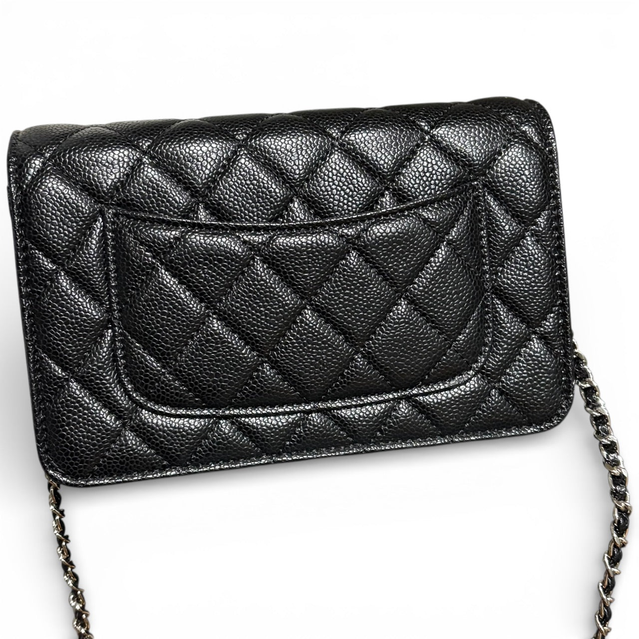VIP/GWP Black Quilted WOC Bag with Box