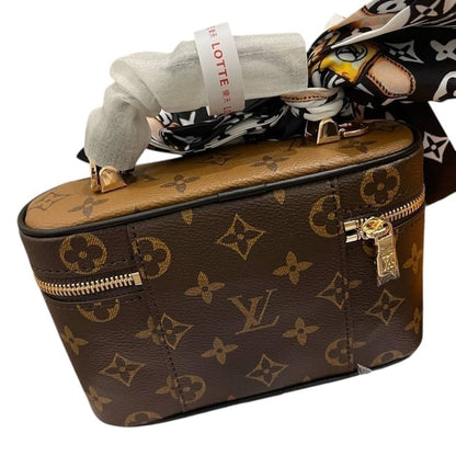 VIP/GWP Black Monogram Vanity Case with Box