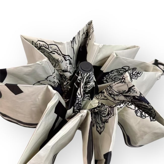 VIP/GWP White Floral Umbrella with Box