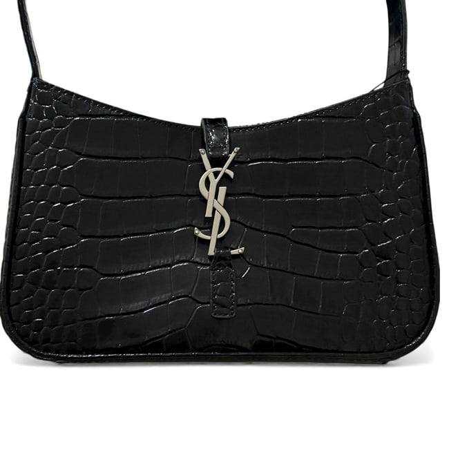 VIP/GWP Black 5A7 Hobo Bag with Gift Bag