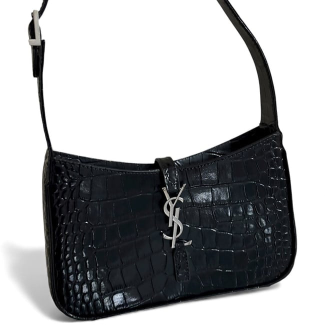 VIP/GWP Black 5A7 Hobo Bag with Gift Bag