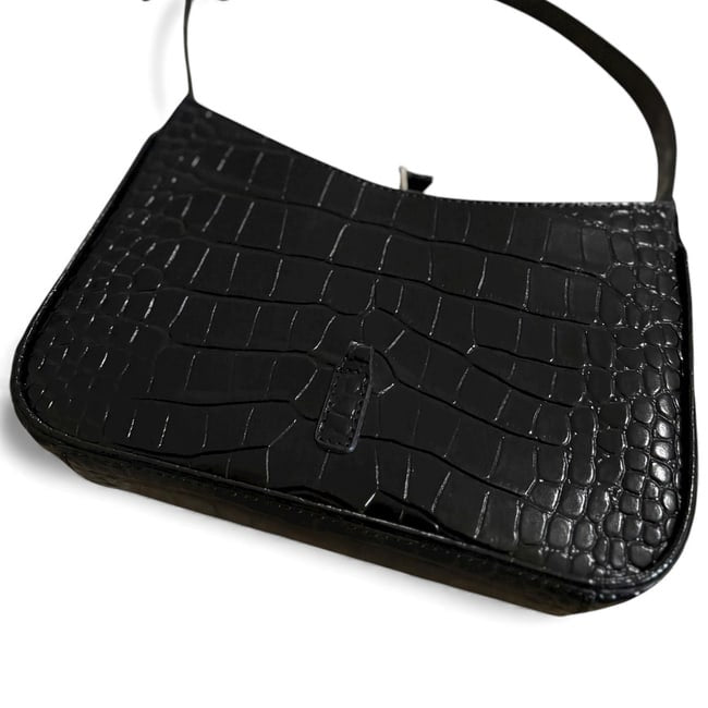 VIP/GWP Black 5A7 Hobo Bag with Gift Bag
