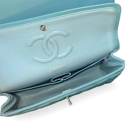 VIP/GWP Blue Quilted Classic Flap Bag