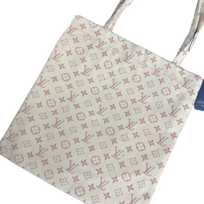 VIP/GWP White Monogram Tote Bag