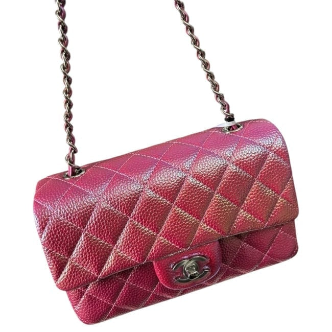 VIP/GWP Hot Pink Quilted Flap Bag with Box