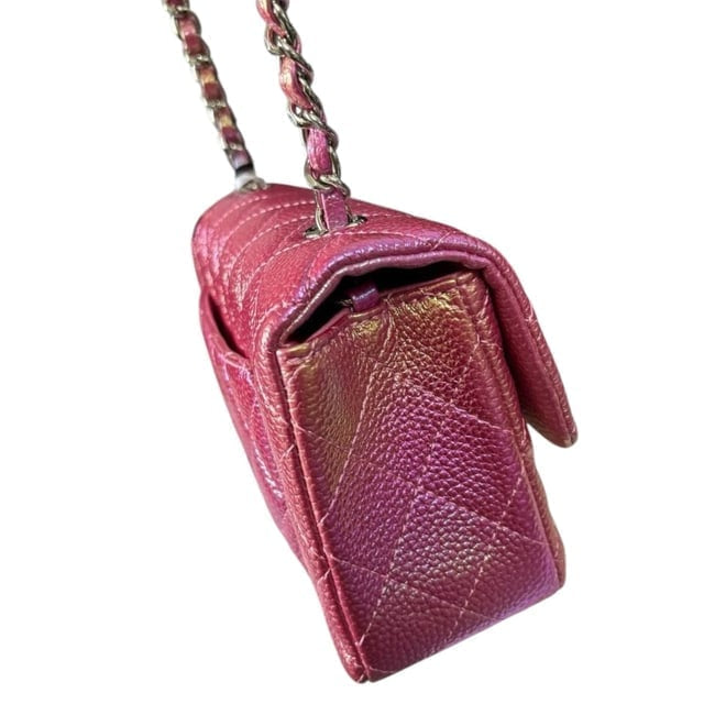 VIP/GWP Hot Pink Quilted Flap Bag with Box