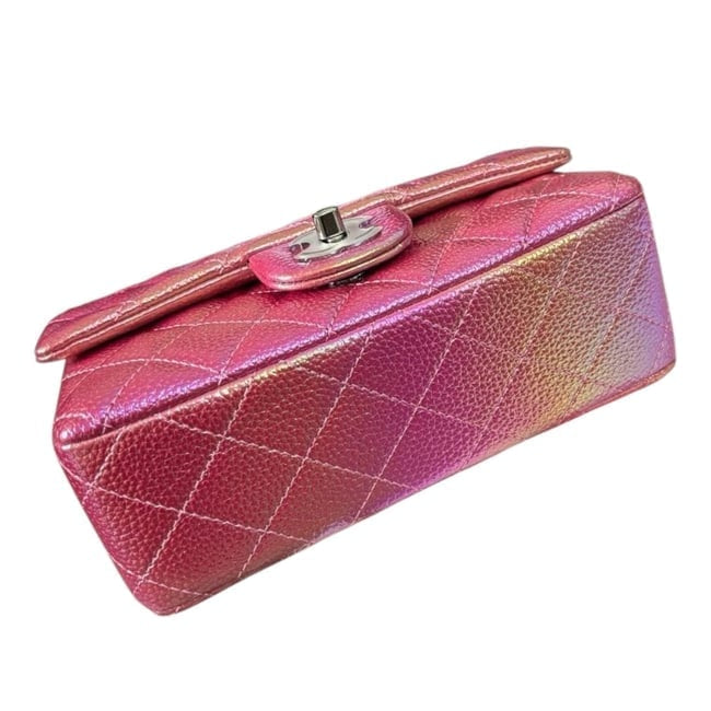 VIP/GWP Hot Pink Quilted Flap Bag with Box