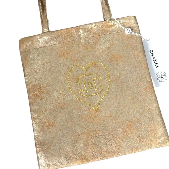 VIP/GWP Logo Shimmer Tote Bag