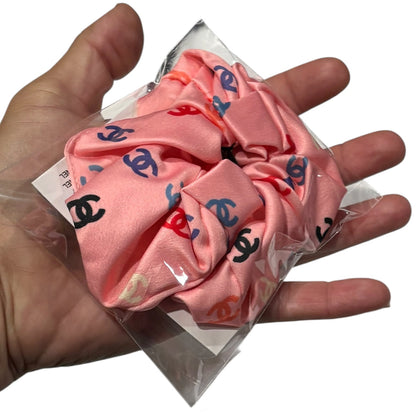 VIP/GWP Pink Logo Hair Scrunchy with Gift Bag