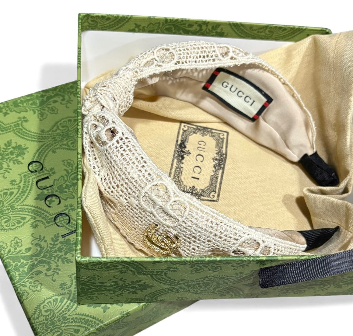 VIP/GWP White Logo Headband