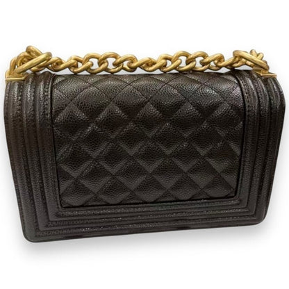 VIP/GWP Black Le Boy Quilted Bag with Box