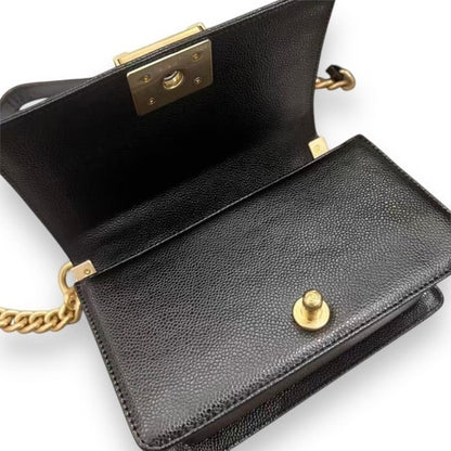 VIP/GWP Black Le Boy Quilted Bag with Box