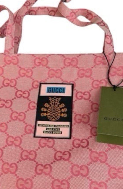 VIP/GWP Pink Monogram Tote Bag