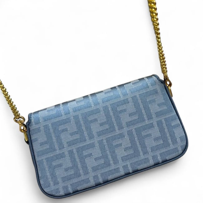 VIP/GWP Blue Monogram Baguette Bag with Box