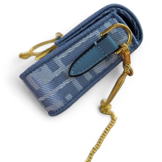 VIP/GWP Blue Monogram Baguette Bag with Box