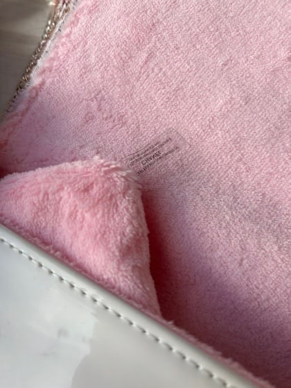 VIP/GWP White Logo Clutch Bag