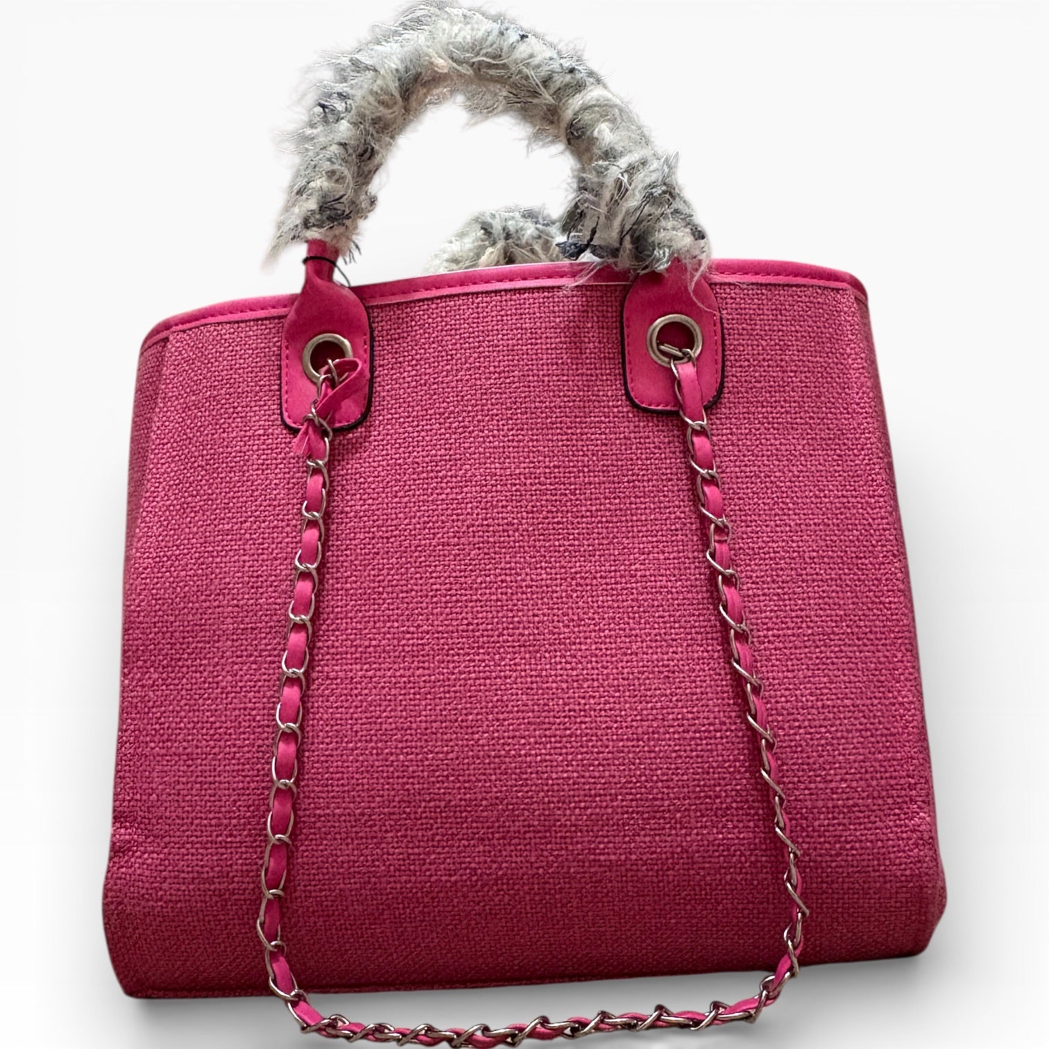 VIP/GWP Hot Pink Deauville Tote Bag with Bag
