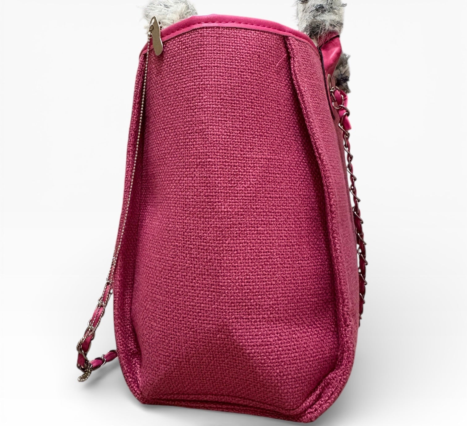 VIP/GWP Hot Pink Deauville Tote Bag with Bag