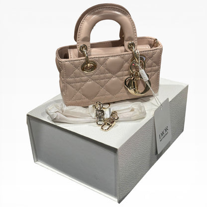 VIP/GWP Black Rhinestone Pearl Tote Bag