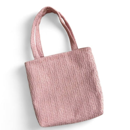 VIP/GWP Pink Rhinestone Floral Tote Bag