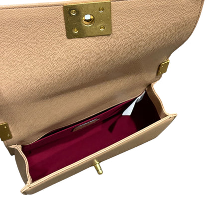 VIP/GWP Beige Le Boy Quilted Bag with Box