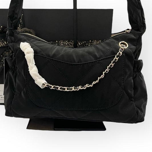 VIP/GWP Black Hobo Bag with Gift Bag