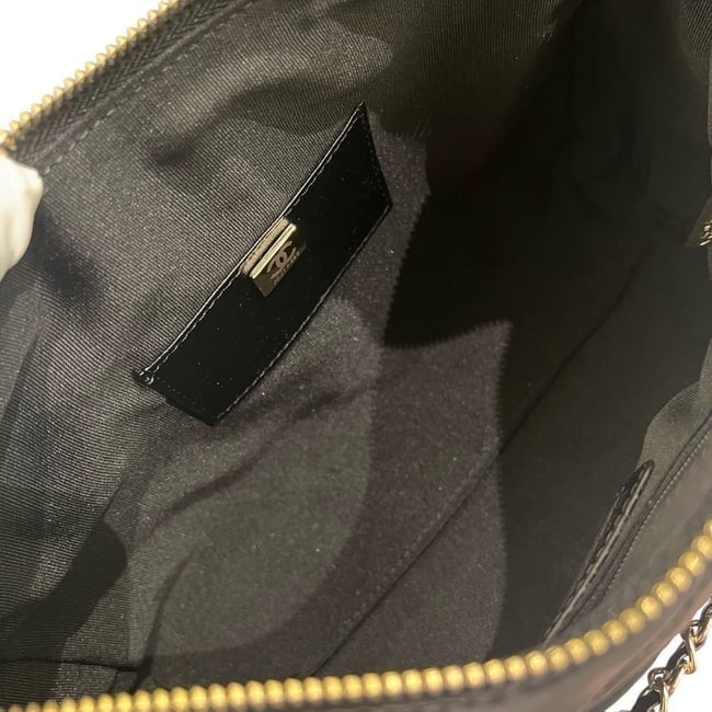VIP/GWP Black Hobo Bag with Gift Bag
