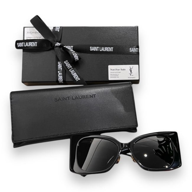 VIP/GWP Black Logo Sunglasses with Box