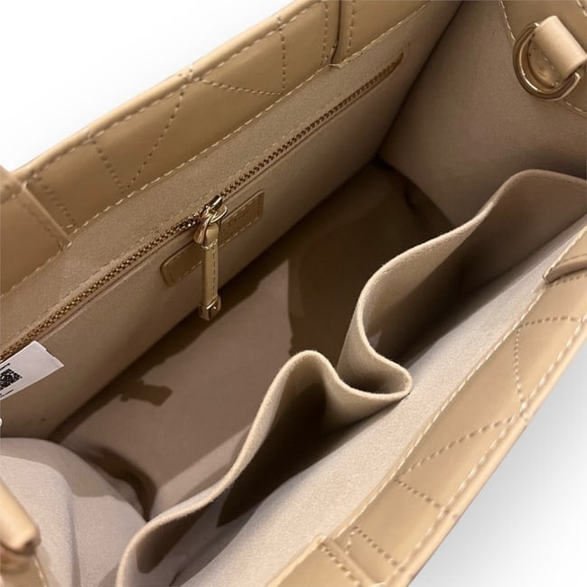 VIP/GWP Camel Tan Cannage Lady Bag with Box