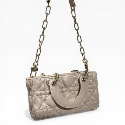 VIP/GWP Black Rhinestone Pearl Tote Bag