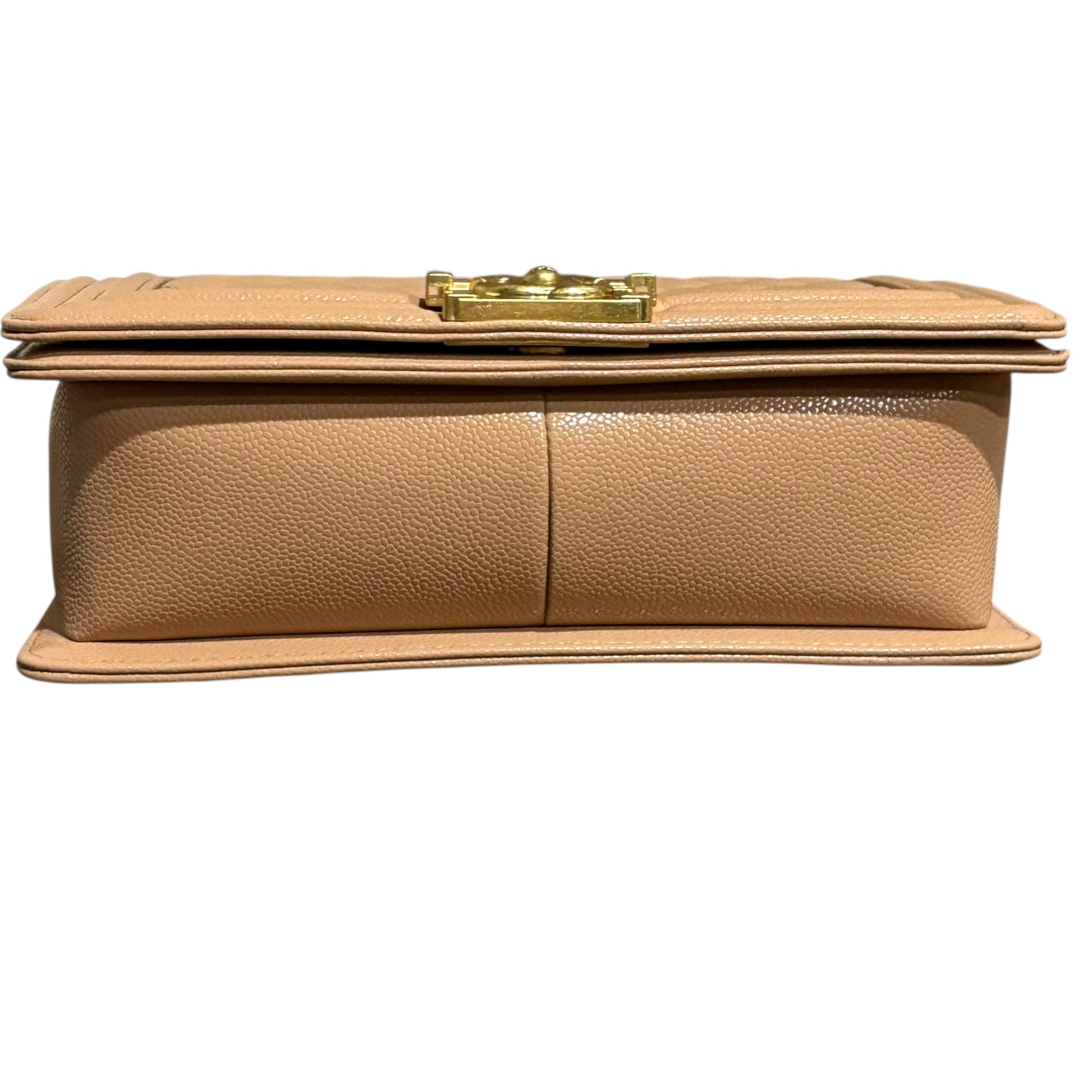 VIP/GWP Beige Le Boy Quilted Bag with Box
