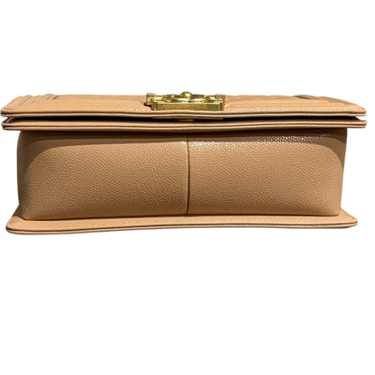 VIP/GWP Beige Le Boy Quilted Bag with Box