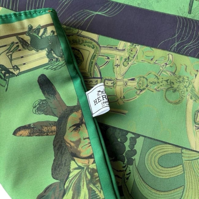 VIP/GWP Green Monogram Tote Bag