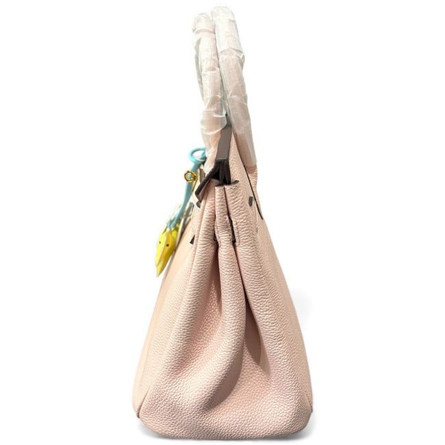 VIP/GWP Powder Pink Birkin Bag with Lock, Key & Box